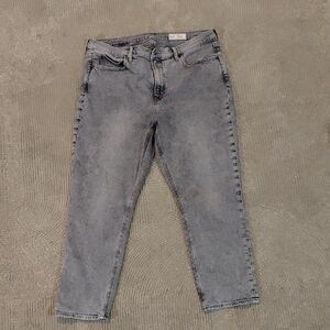 GAP Vintage Slim High Rise Gray Jeans